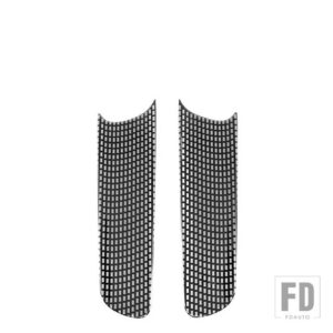 ボルボ XC40 ステッカーリアエアアウトレット装飾室内装飾フレームステンレスアクセサリー用 - 2pcs