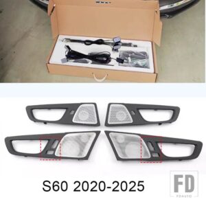 ボルボ XC90 ムードライト S90 V90 XC60 S60 V60 車室内装飾ムードライトインテリア - s60 2020-20253