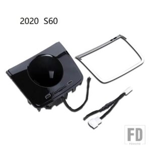 ボルボ カーアクセサリー XC60 XC90 S60 V60 V90 リアエアアウトレット空調行水槽ムードライト装飾 - 2020 S60