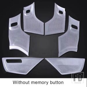 ボルボ 音響スピーカー装飾ステンレスステッカードアドアホーン XC90 2015-19 2024 - Without memory key