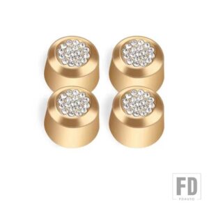 ボルボ XC60 室内装飾ダイヤモンドステッカー 2018-2025 カーアクセサリーに - 4PCS