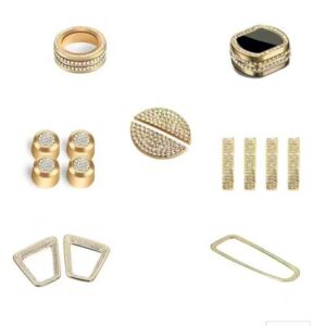 ボルボ XC60 室内装飾ダイヤモンドステッカー 2018-2025 カーアクセサリーに - xc60 1 set