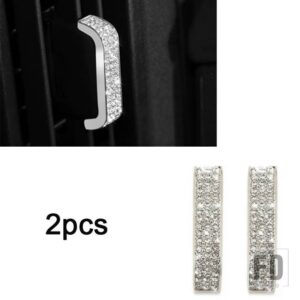 ボルボ XC60 室内装飾ダイヤモンドステッカー 2018-2025 カーアクセサリーに - 2pcs