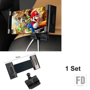 ボルボ リアモバイル車両マウントタブレットデバイスクランプ XC60 XC90 S90 S60 V60 V90 XC40 C40 EX90 カーアクセサリー - With hook