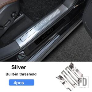 ボルボ ステッカー XC90 2015-19 2021 室内装飾ステンレス/ABS カーアクセサリー