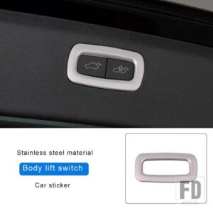 ボルボ ステッカー XC90 2015-19 2021 室内装飾ステンレス/ABS カーアクセサリー