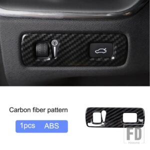 ボルボ カーアクセサリー XC40 2018-2023 カーボン色装飾スタイリングフレームカバートリムステッカー