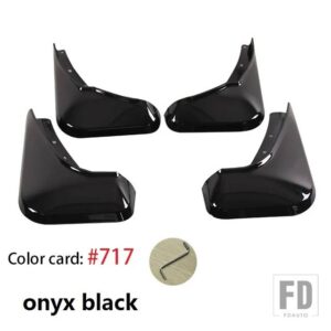 ボルボ フロントリア車マッドフラップブルー XC60 2018-22 23 フェンダーマッドフラップスプラッシュガードマッドマッドガードアクセサリー - xc60onyx black