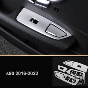 ボルボ XC90 V90CC V90 XC60 S60 V60CC リフターパネル装飾ステッカーカーアクセサリー左ハンドル用 - s90 2016-2023