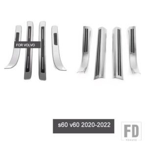 ボルボ XC60 S60 V60 V60CC しきい値バーウェルカムペダルフットペダルステンレス装飾アクセサリー - V60CC V60