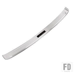 ボルボ XC60 2018 19 2021 22 2023-2024 トランクガードリアガードプレート装飾ステッカーカーアクセサリー室内装飾 - WHITE