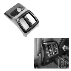 ボルボ C40 XC40 インテリアカーボン中央制御計器パネルナビゲーション装飾フィルムカーアクセサリー - 1pcs4