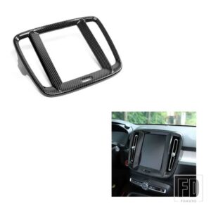 ボルボ C40 XC40 インテリアカーボン中央制御計器パネルナビゲーション装飾フィルムカーアクセサリー - 1pcs7