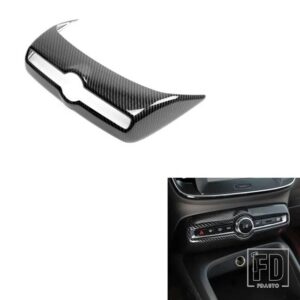 ボルボ C40 XC40 インテリアカーボン中央制御計器パネルナビゲーション装飾フィルムカーアクセサリー - 1pcs2