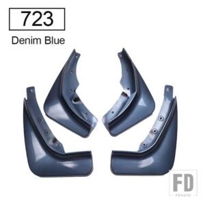 ボルボ XC90 マッドフラップブルー 2015-21 フェンダーフロントと装飾アクセサリー - for xc90 D