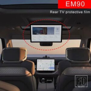 ボルボ EX90 EX30 EM90 POLESTAR1 2 34 中央制御ナビゲーション計器表示画面ガラス強化フィルムフィルム - EM904