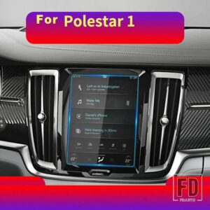 ボルボ EX90 EX30 EM90 POLESTAR1 2 34 中央制御ナビゲーション計器表示画面ガラス強化フィルムフィルム - FOR Polestar 1