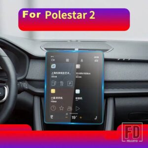 ボルボ EX90 EX30 EM90 POLESTAR1 2 34 中央制御ナビゲーション計器表示画面ガラス強化フィルムフィルム - FOR Polestar 2