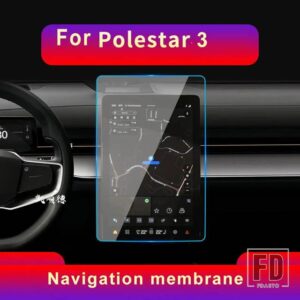 ボルボ EX90 EX30 EM90 POLESTAR1 2 34 中央制御ナビゲーション計器表示画面ガラス強化フィルムフィルム - FOR Polestar 3