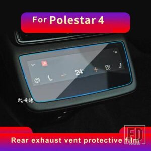 ボルボ EX90 EX30 EM90 POLESTAR1 2 34 中央制御ナビゲーション計器表示画面ガラス強化フィルムフィルム - FOR Polestar 46