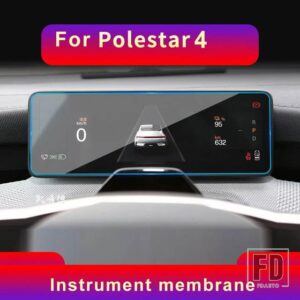 ボルボ EX90 EX30 EM90 POLESTAR1 2 34 中央制御ナビゲーション計器表示画面ガラス強化フィルムフィルム - FOR Polestar 47