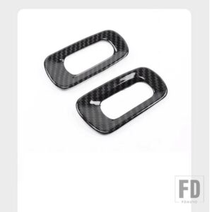 ボルボ XC40 C40 インストルメントパネルエアアウトレット装飾ステンレスグリッターステッカーカーアクセサリー - 2pcs2