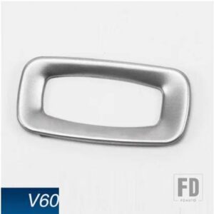 ボルボ スペシャルなインテリア鍵穴パネル装飾カバートリムステンレスストリップキーリング 3D ステッカー S60 V60 - V60
