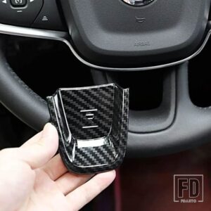 ボルボ XC40 ステアリングホイールトリムグリッターラベルインテリア自動車アクセサリートリムステッカー - 1pcs2