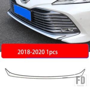 トヨタ フロントバンパーフロントシャベル カムリスポーツ V6 XSE SE 18-22 フロントリップ防止アンチスクラッチストリップアクセサリー - 2018-20206