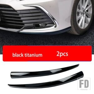 トヨタ フロントバンパーフロントシャベル カムリスポーツ V6 XSE SE 18-22 フロントリップ防止アンチスクラッチストリップアクセサリー - 2021-20229