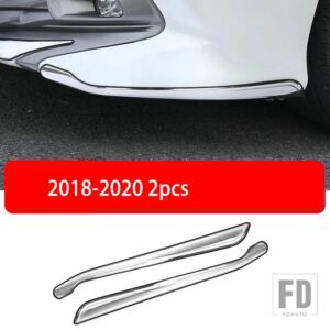 トヨタ フロントバンパーフロントシャベル カムリスポーツ V6 XSE SE 18-22 フロントリップ防止アンチスクラッチストリップアクセサリー - 2018-2020