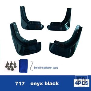 ボルボ マッドフラップブルー S60 マッドガード 2020-2024 モデルマッドガードスプラッシュガードフェンダーマッドフラップ - 717onyx black