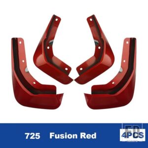 ボルボ マッドフラップブルー S60 マッドガード 2020-2024 モデルマッドガードスプラッシュガードフェンダーマッドフラップ - 725 fusion red