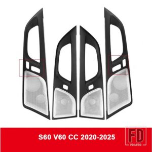 ボルボ XC90 S90 V90 XC60 S60 V60 ドアカバー装飾スピーカー室内装飾カーアクセサリーに - s60v60