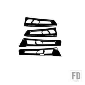 ボルボ XC40 C40 ドア装飾黒光沢カーアクセサリーステッカー - Black