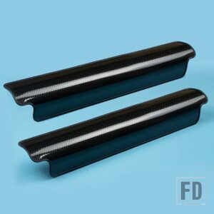 ボルボ XC60 XC90 S90 S60 V60 V60CC V90CC XC40 リアキックプレートシートキック内装カーアクセサリー - 1pcs2