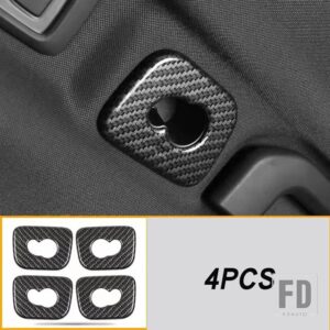 ボルボ XC60 インテリアカーボンスパンコールパッチスペシャルな装飾ストリップカーアクセサリー