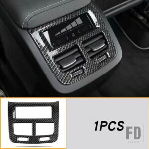 ボルボ XC60 インテリアカーボンスパンコールパッチスペシャルな装飾ストリップカーアクセサリー