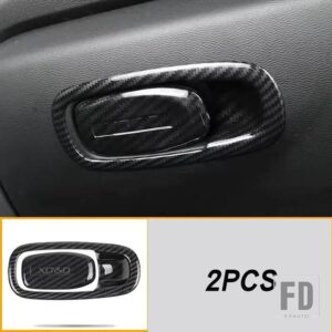 ボルボ XC60 インテリアカーボンスパンコールパッチスペシャルな装飾ストリップカーアクセサリー