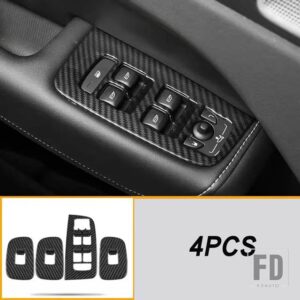 ボルボ XC60 インテリアカーボンスパンコールパッチスペシャルな装飾ストリップカーアクセサリー