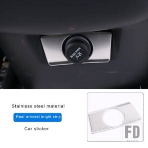 ボルボ XC60 車内装飾ステッカーカーアクセサリーボディブライトストリップアクセサリー ABS/ステンレス