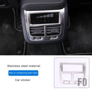 ボルボ XC60 車内装飾ステッカーカーアクセサリーボディブライトストリップアクセサリー ABS/ステンレス