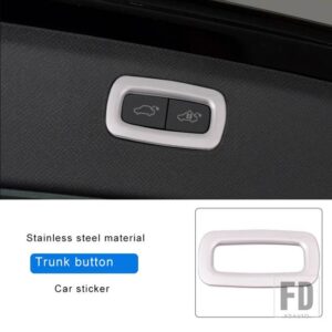 ボルボ XC60 車内装飾ステッカーカーアクセサリーボディブライトストリップアクセサリー ABS/ステンレス