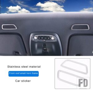 ボルボ XC60 車内装飾ステッカーカーアクセサリーボディブライトストリップアクセサリー ABS/ステンレス
