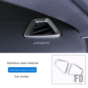 ボルボ XC60 車内装飾ステッカーカーアクセサリーボディブライトストリップアクセサリー ABS/ステンレス