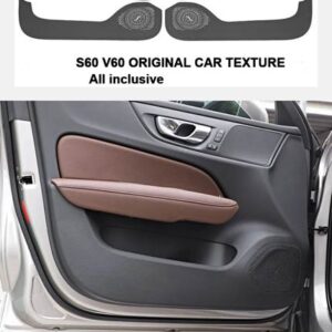 ボルボ S60 V60 2020-2024 ドアアンチキックパッドインテリア 4 ドアアクセサリーステッカー