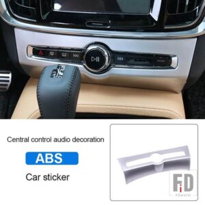 ボルボ ステッカー ABS XC60 アクセサリー 2018-22 装飾ステッカーインテリアモールディング