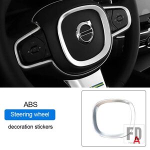 ボルボ ステッカー ABS XC60 アクセサリー 2018-22 装飾ステッカーインテリアモールディング