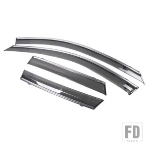 ボルボ XC90 XC60 S90 S60 XC40 V60 ウインドディフレクターレインディフレクターウィンドウガード日よけシェルターに - S90 2016-2022