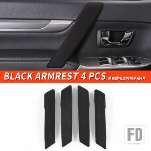 三菱 パジェロアクセサリー V9395V97V98 ドアハンドルカバーパジェロ IO フルピニンモンテロ装飾 - Black Armrest